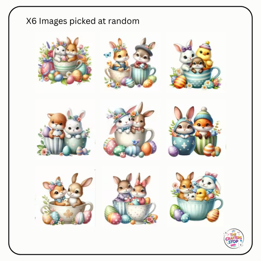 Easter UV Waterproof Transfers/Stickers