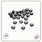 Large Hole Acrylic Decorative Beads - Coloured
