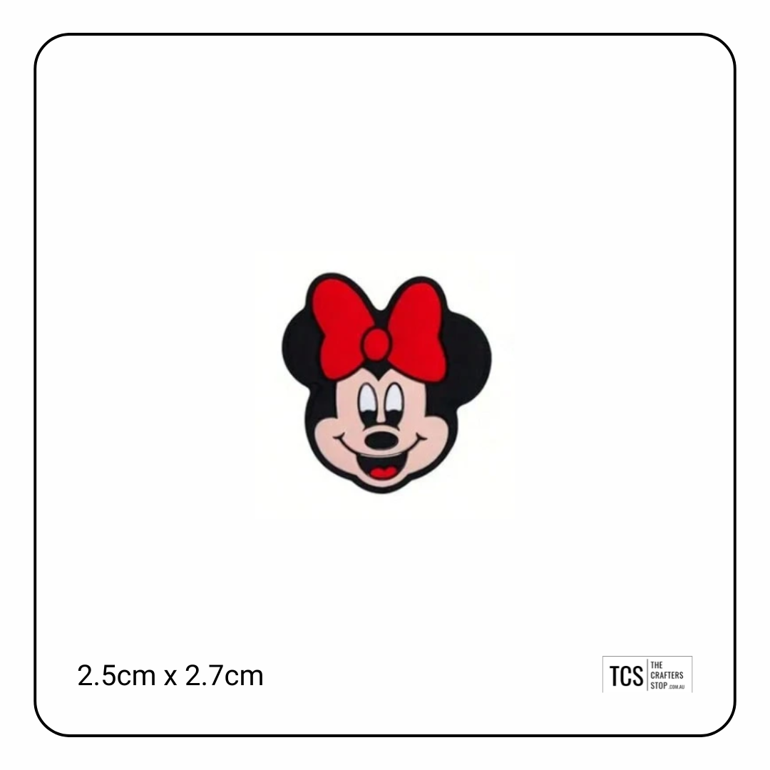Minnie Mouse Focal Bead (2 Designs)