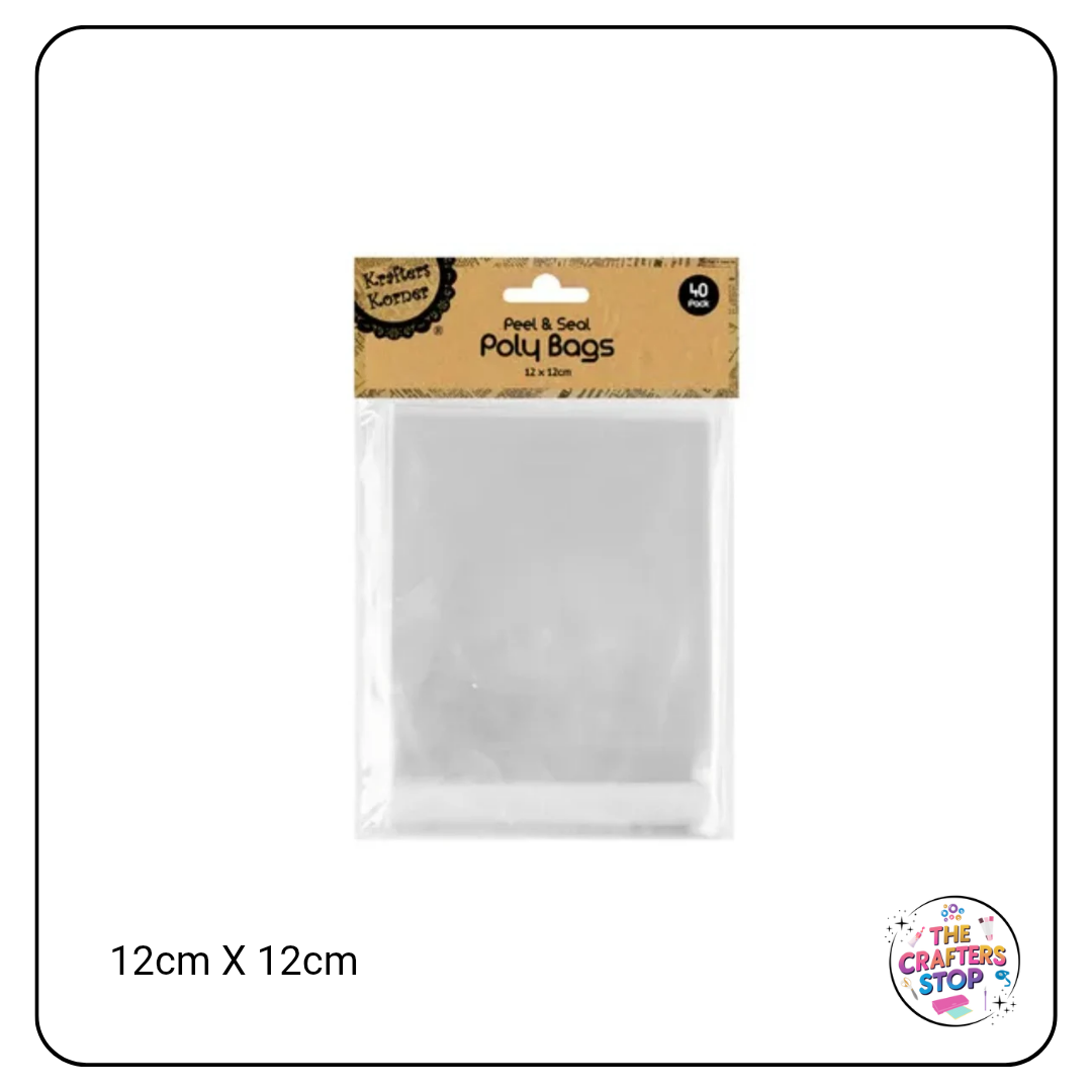 Clear Craft/Retail Bags