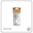 Clear Craft/Retail Bags