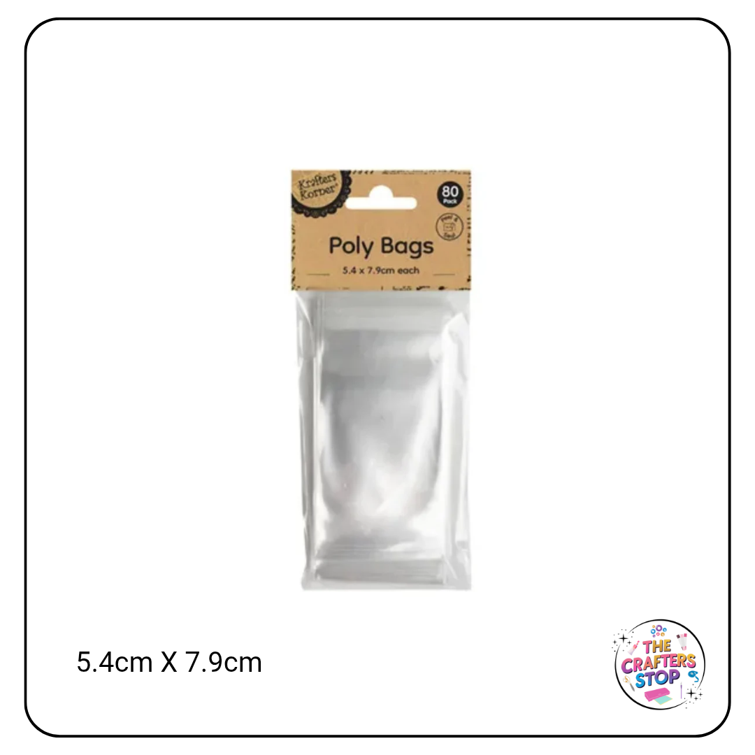 Clear Craft/Retail Bags