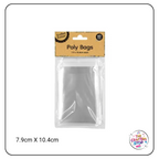 Clear Craft/Retail Bags