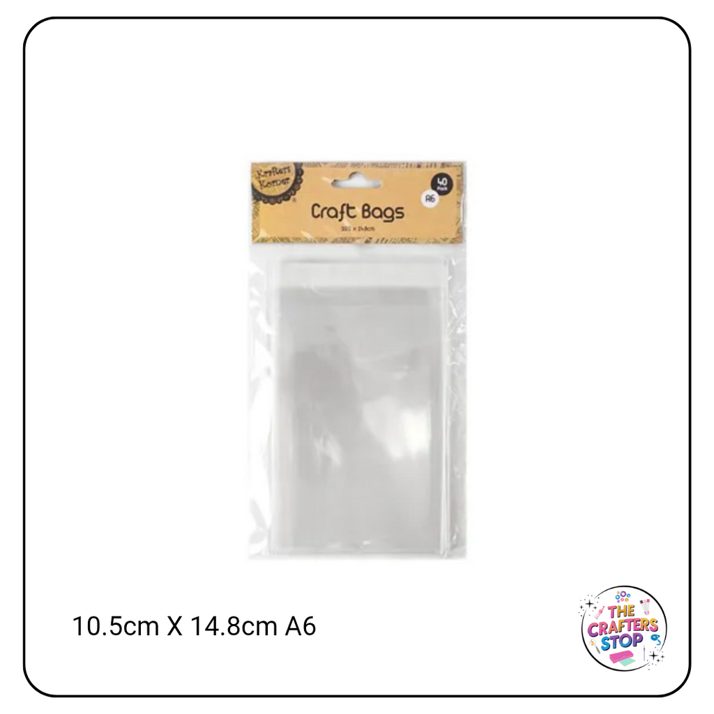 Clear Craft/Retail Bags