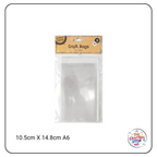 Clear Craft/Retail Bags