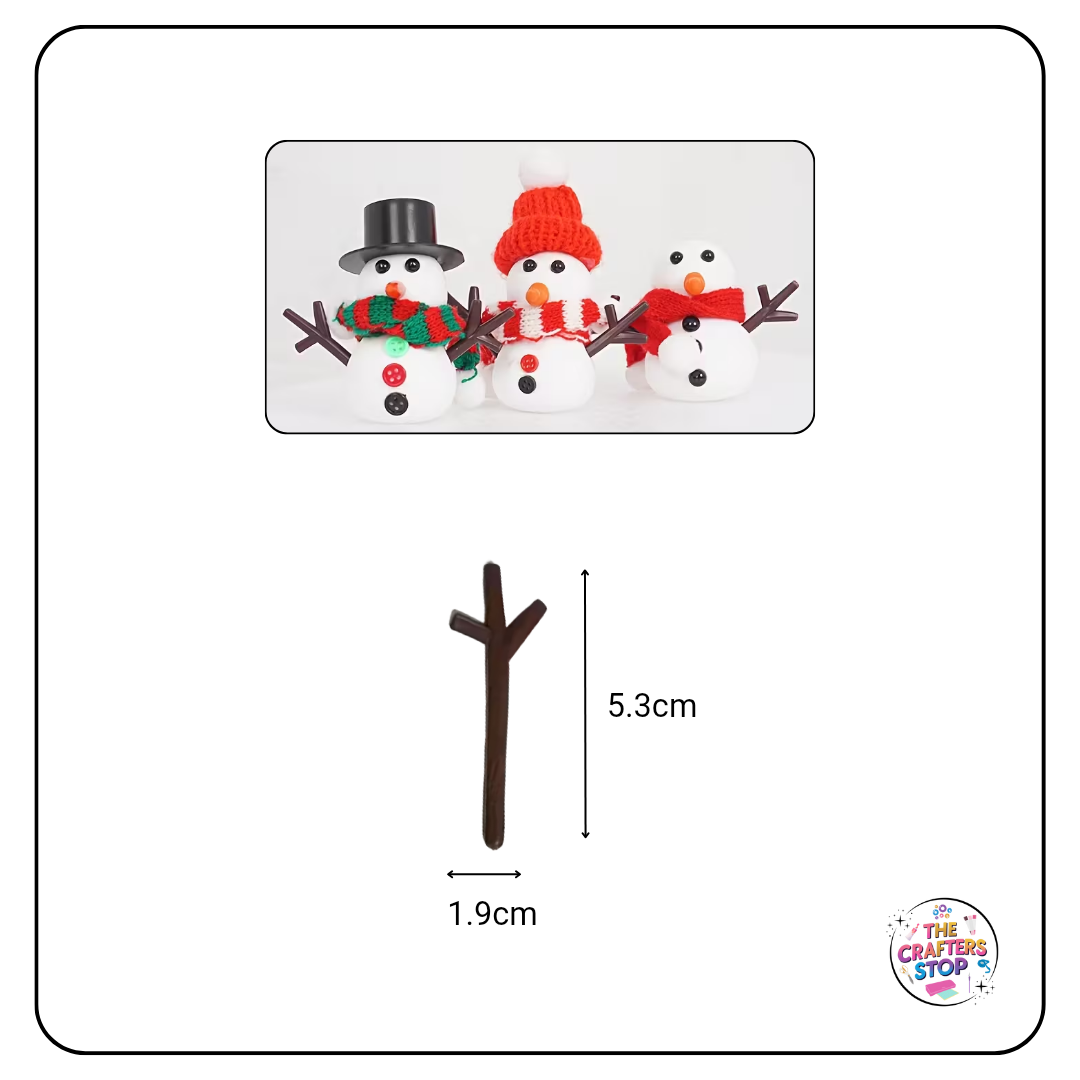 Plastic Snowman Arms or Reindeer Antlers