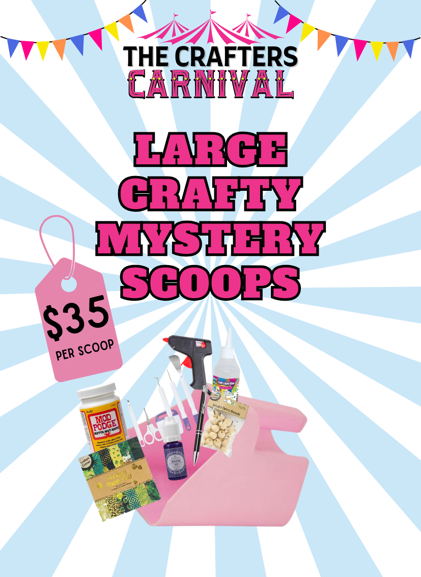 Mystery Crafty Scoops - Live Draw (Now with 2 sizes)
