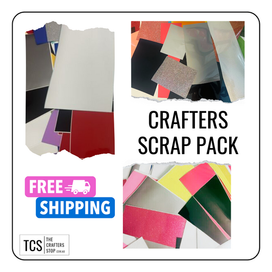 Crafters SCRAP Pack (Adhesive Vinyl or HTV) *Free Shipping