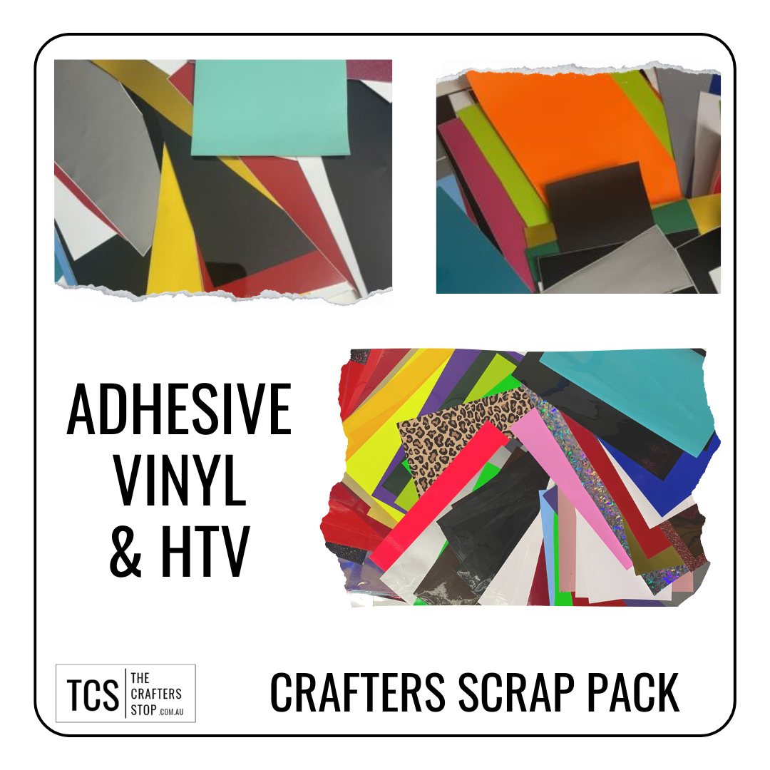Crafters SCRAP Pack (Adhesive Vinyl or HTV) *Free Shipping
