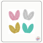 Felt Glitter Easter Bunny Ears