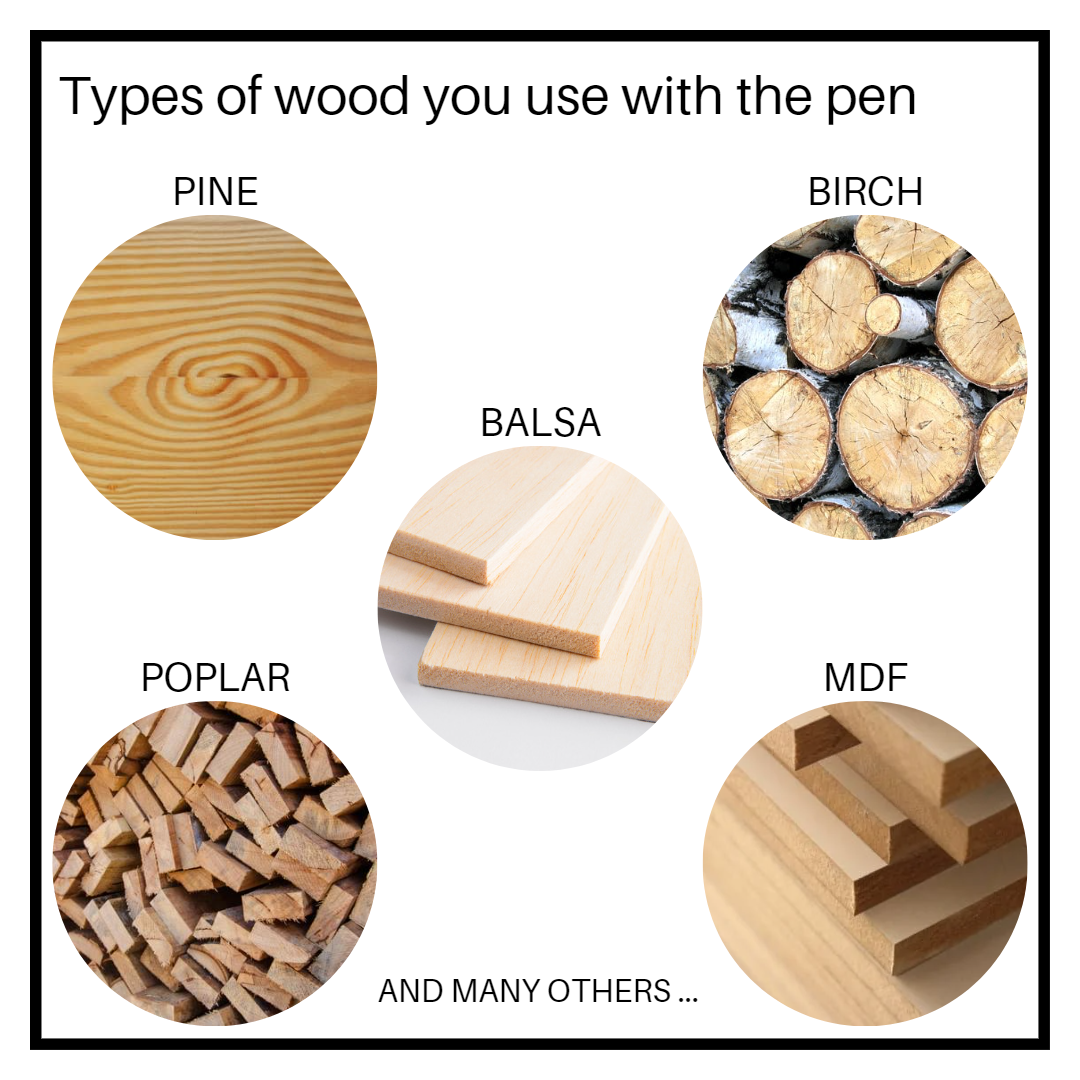 Wood Burning Pen