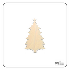 Wooden Christmas Tree Blank