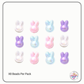 Acrylic Bunny Rabbit Beads - Perfect for DIY Pens