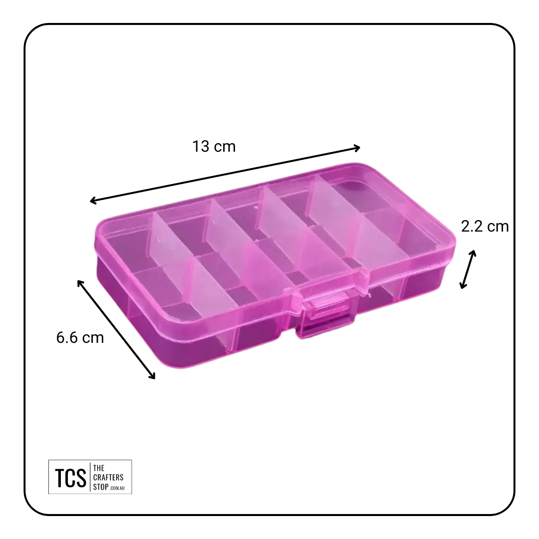 Adjustable Craft Compartment Storage Box (2 Colours)