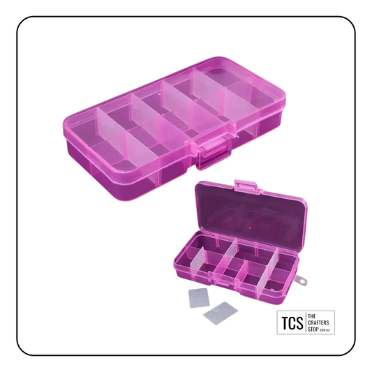 Adjustable Craft Compartment Storage Box (2 Colours)