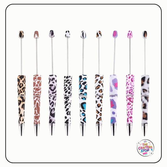 Animal Print DIY Beadeable Pens