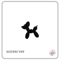 Balloon Dog PVC Charms (2 Colours)