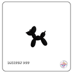 Balloon Dog PVC Charms (2 Colours)