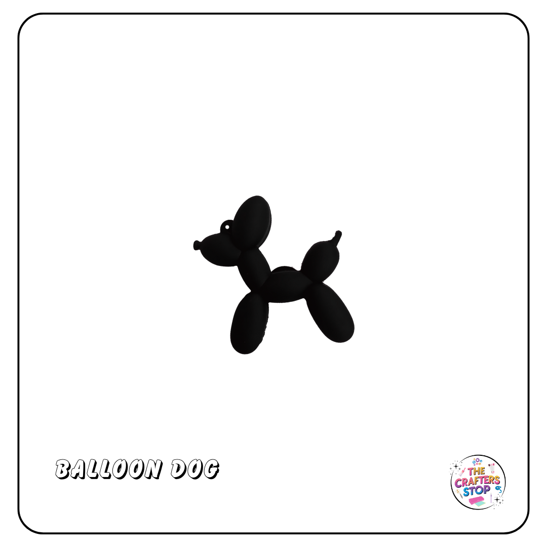 Balloon Dog PVC Charms (2 Colours)