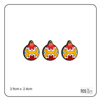 Christmas Bauble Focal Beads
