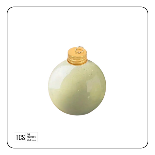 "Booze Baubles" Large Christmas Round Fillable Hanging Baubles