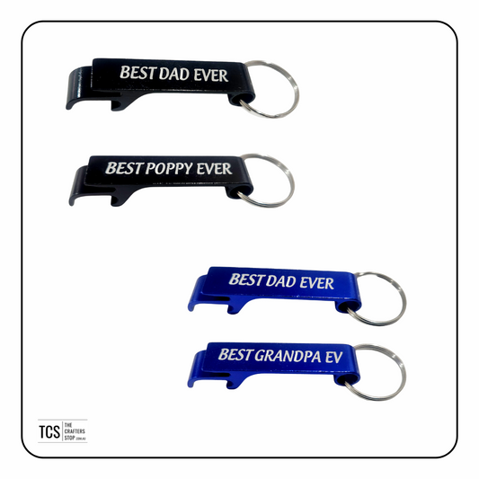 Father's Day Bottle Opener Keyrings