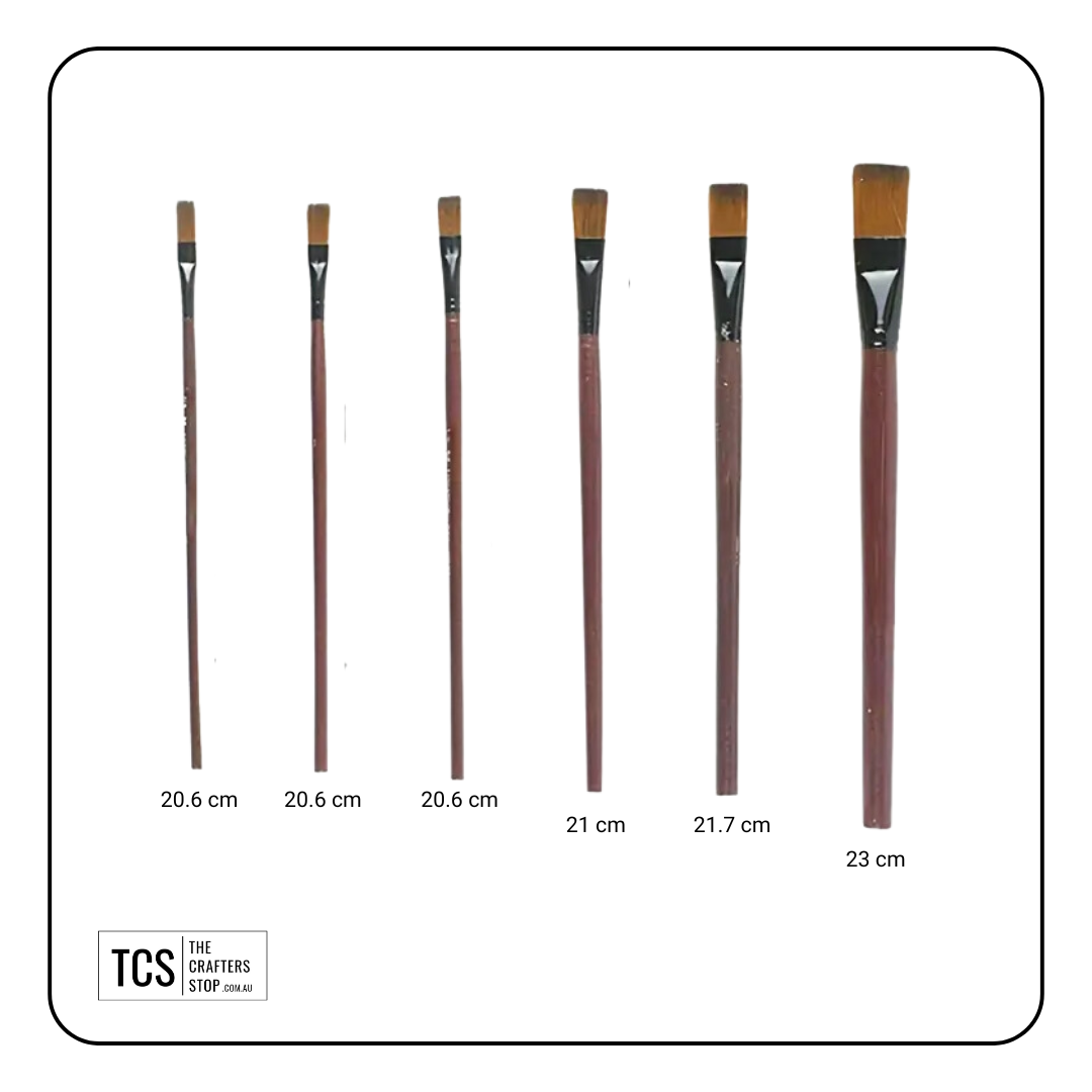 6pc Professional Paint Brush Set