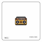 Retro 80's/90's Music Equipment Focal Beads