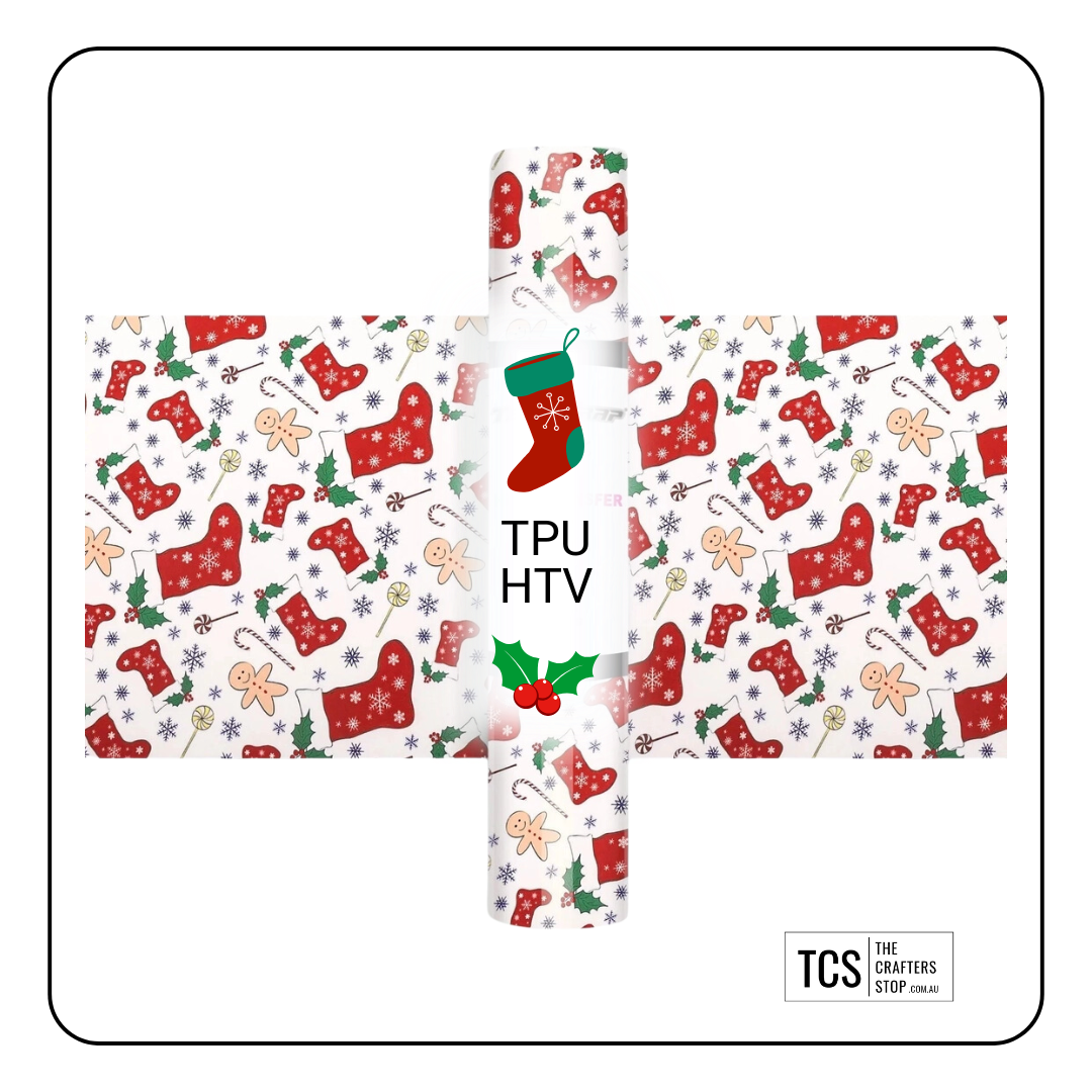 Festive Christmas Pattern HTV