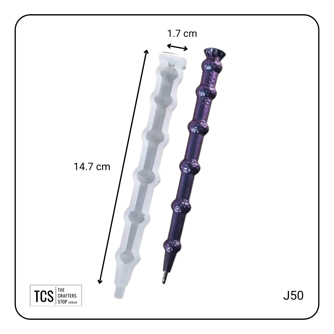 Resin Silicone Decorative Pen Moulds