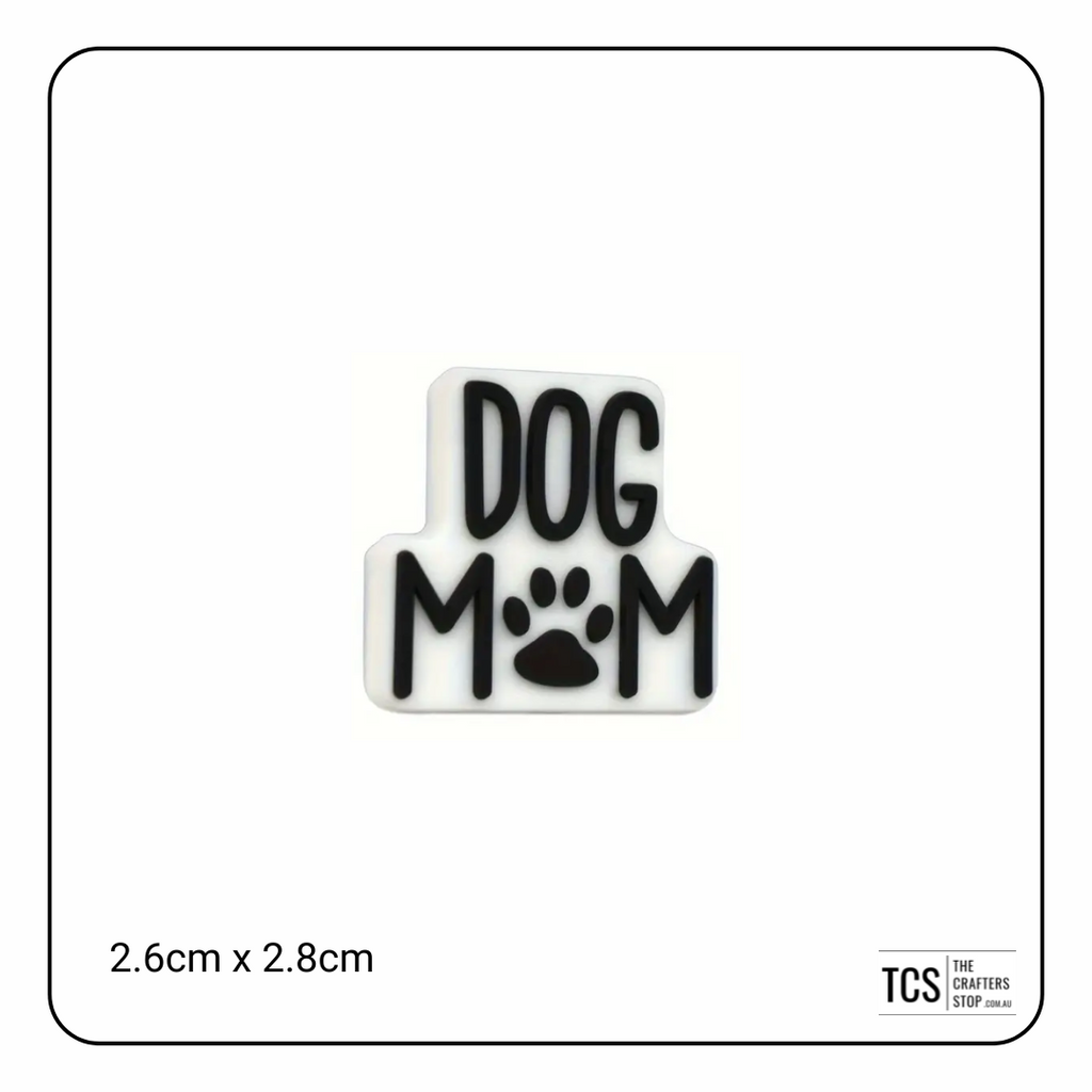 Dog Mom Focal Beads