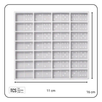 Resin Silicone Dominos Mould