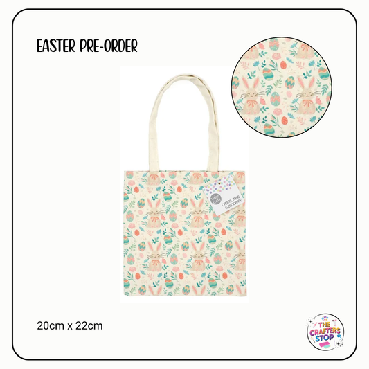 Easter Pattern Tote Bag