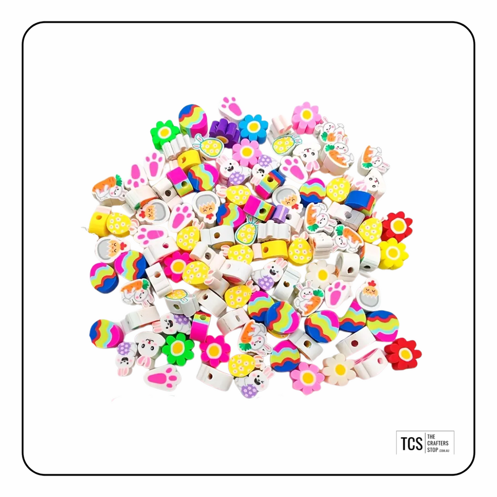 Polymer Clay Easter Beads