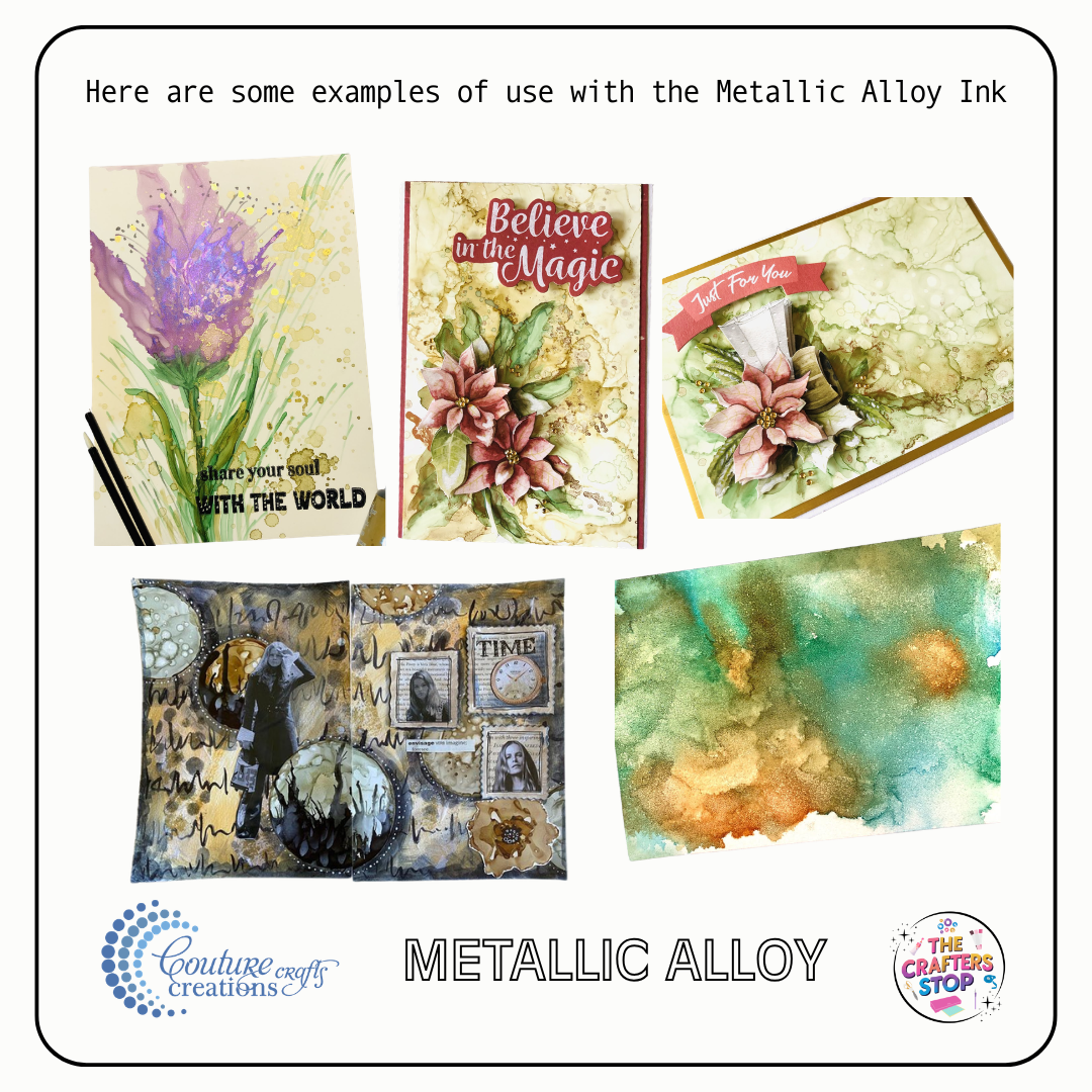Couture Creations Metallic Alcohol Inks