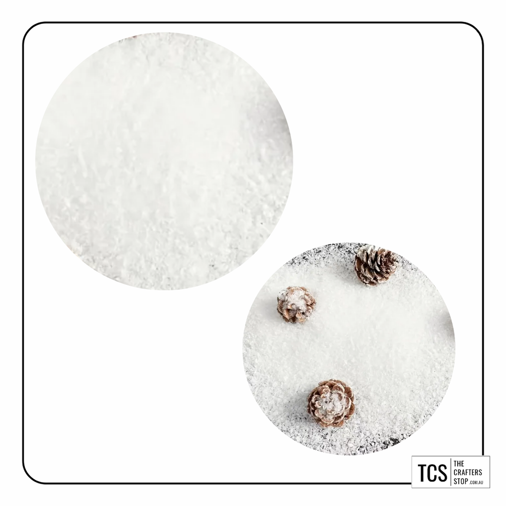 Artificial Christmas Snow for Crafting