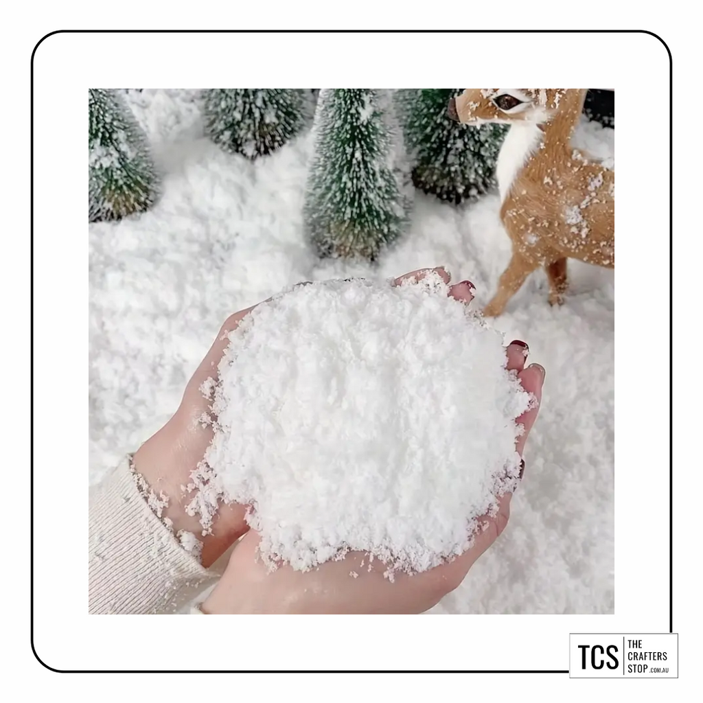 Artificial Christmas Snow for Crafting