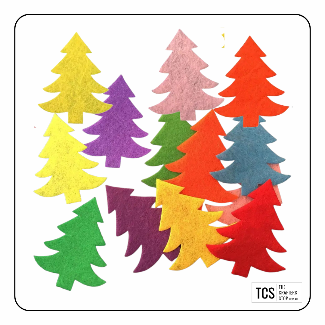 Felt Christmas Tree Embellishments