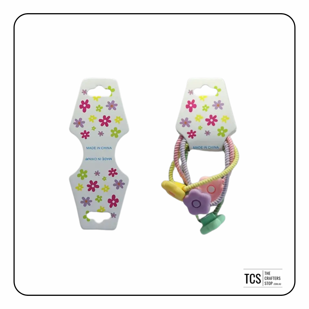 Floral Cardboard Jewelry Display Cards