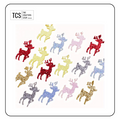 Christmas Glitter Reindeer Embellishments