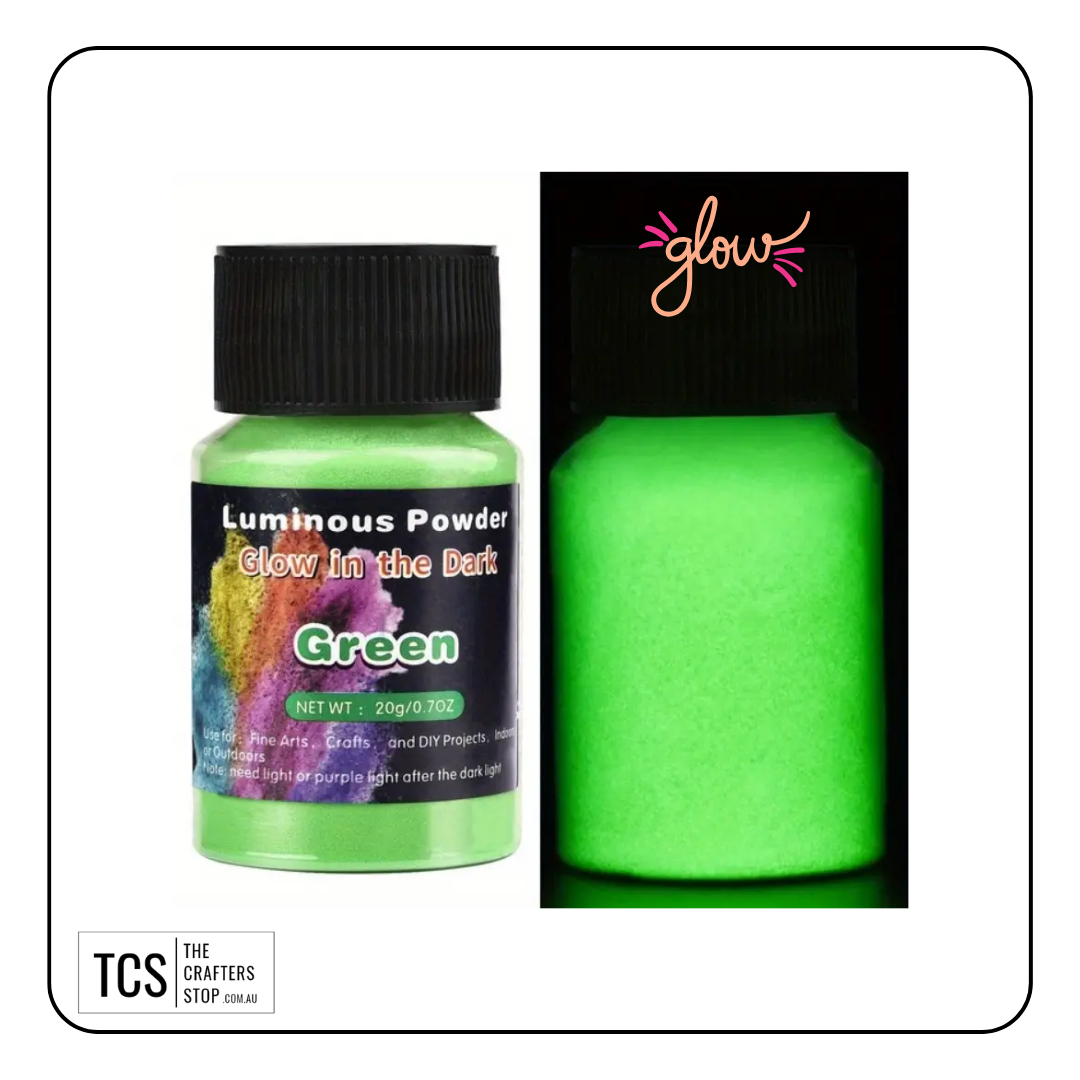 Glow In The Dark Pigment Powder 20g