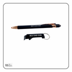 Engraved Father's Day Pens and Bottle Opener Sets