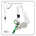 Tool Charm Keyring with Acrylic Blank and Carabiner (Father's Day)