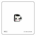 Happy Coffee Mug Focal Beads