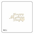 Wooden Happy Mothers Day Sign Cutout
