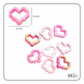 Acrylic Heart Bead Frame - Perfect DIY Pens