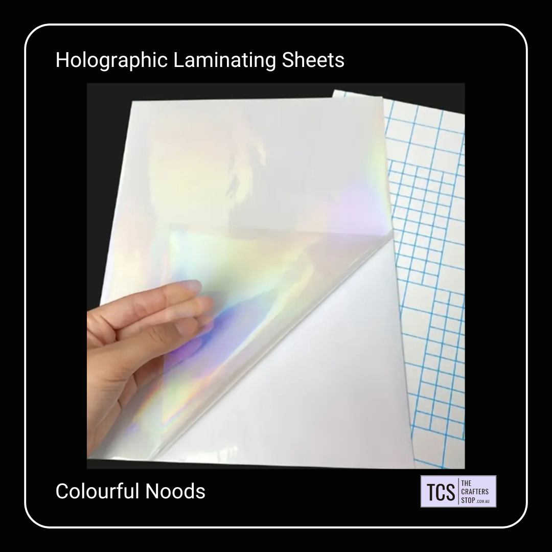 A4 Holographic Laminating Sheets (X10)