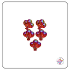 Large Acrylic Iridescent Balloon Beads - Perfect for DIY Pens