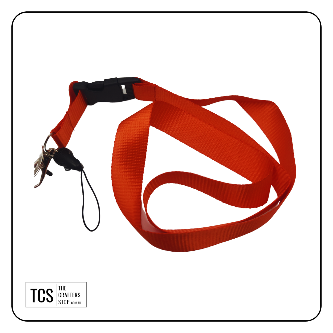 Lanyards With Safety Release Buckle