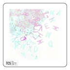 Holographic Glitter Alphabet Flake Add-ins (Perfect for Resin)